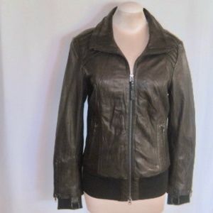 Mackage Aritzia Leather Jacket